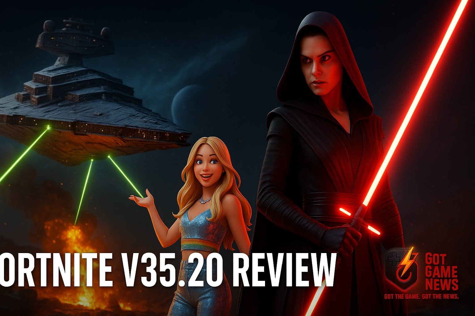 Fortnite v35.20 Review: Star Destroyers, Sith Rey, and Sabrina’s Sweet Takeover