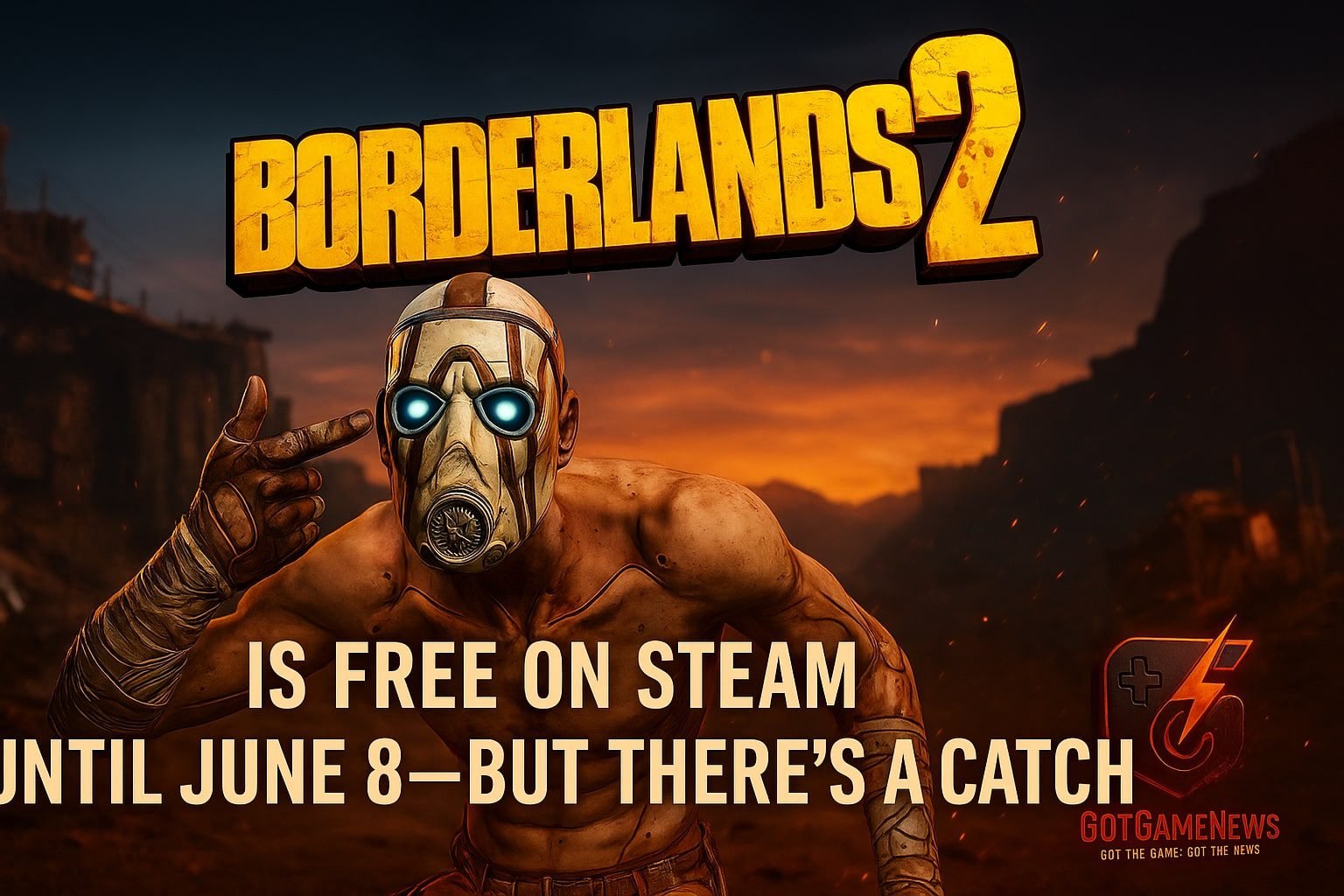 Borderlands 2 Is Free on Steam Until June 8 — But There's a Catch