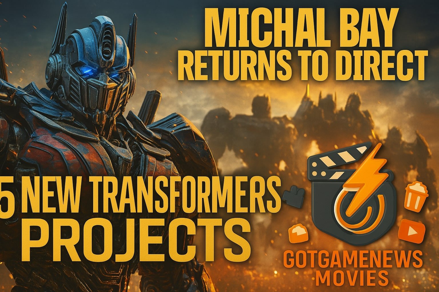 Michael Bay Is Back—And He’s Taking the Transformers Franchise Into Overdrive With Five New Movies