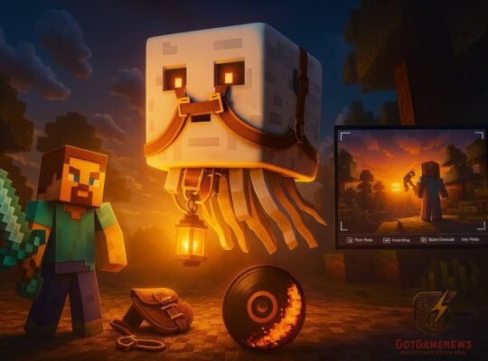 Minecraft’s Glow-Up Era Begins: Flying Ghasts, Foggy Forests & a Camera for Your Cubes