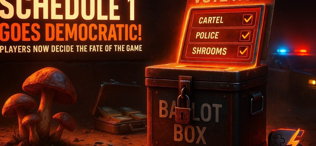Schedule 1 Goes Democratic! Players Now Decide the Game’s Fate—Welcome to the Cartel of Democracy