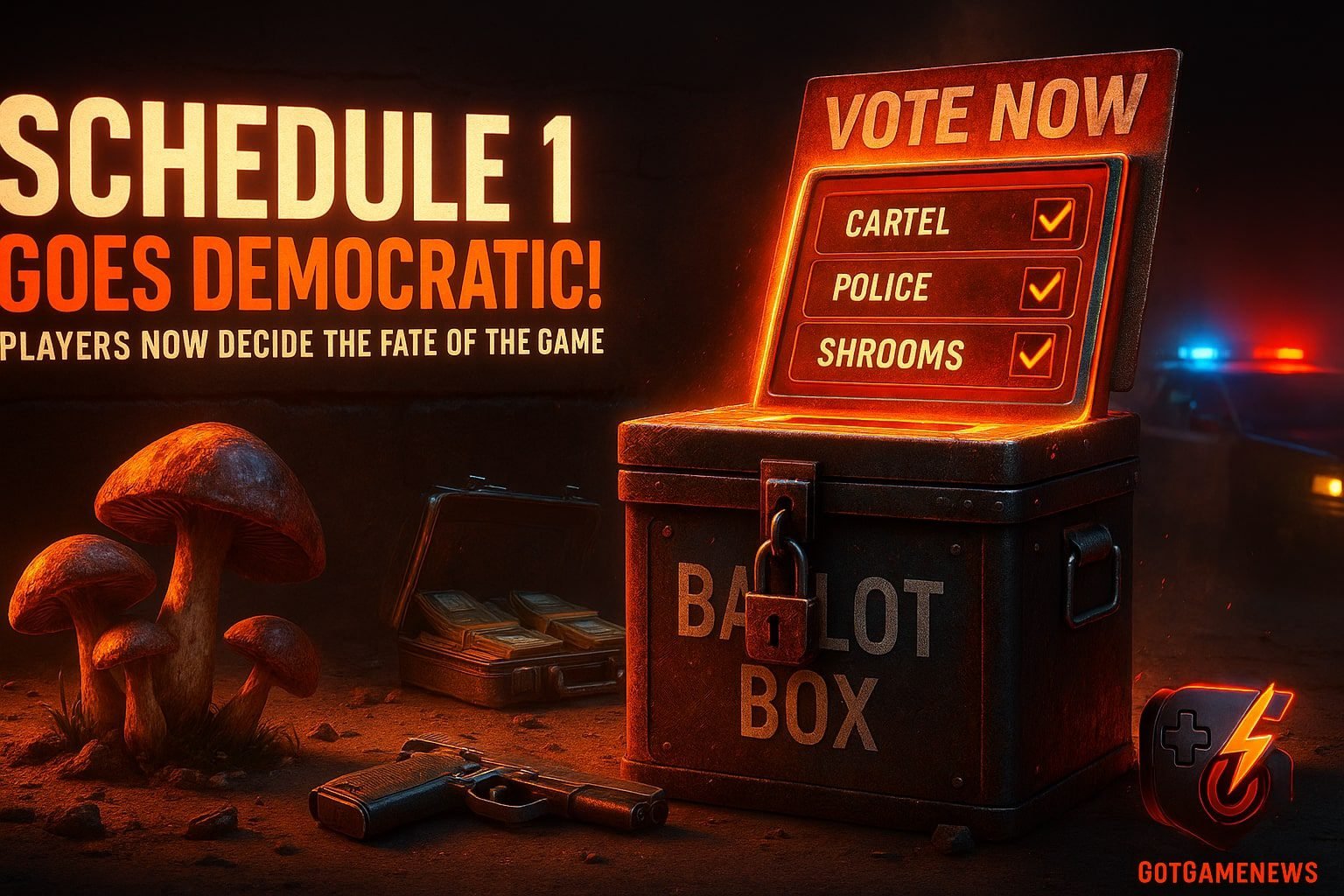 Schedule 1 Goes Democratic! Players Now Decide the Game’s Fate—Welcome to the Cartel of Democracy