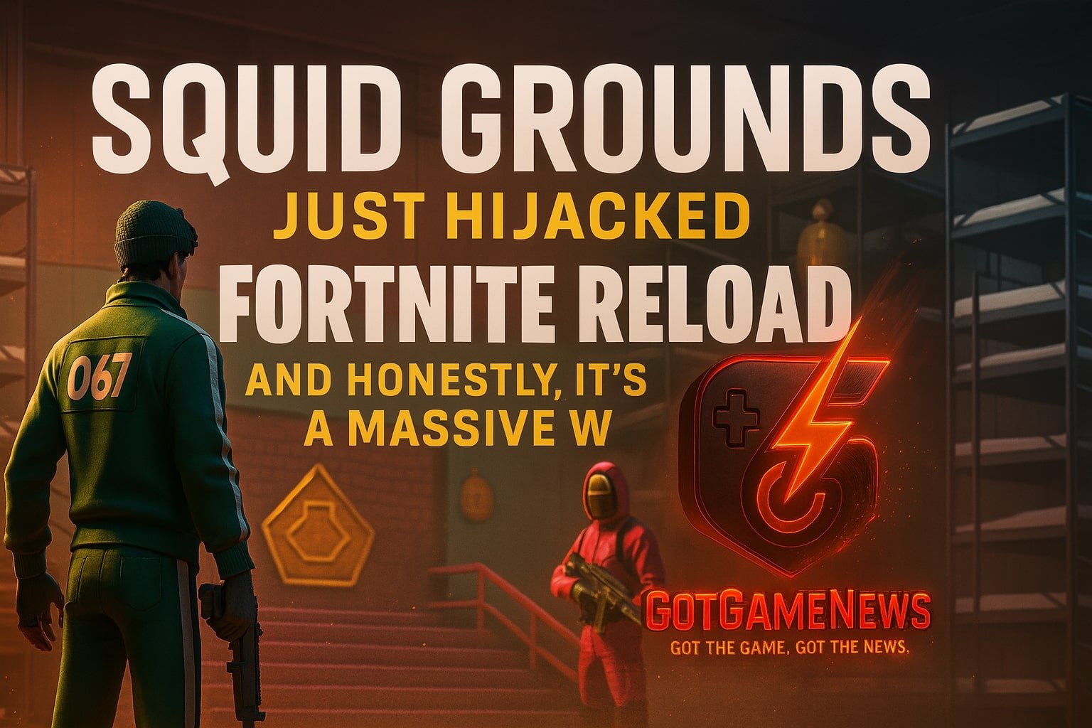 Squid Game Just Hijacked Fortnite Reload—And Honestly, It’s a Massive W