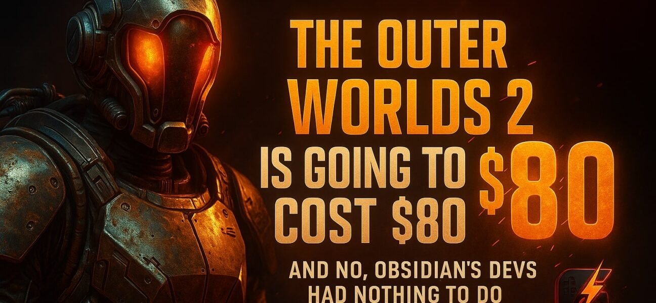 The Outer Worlds 2 Is Going to Cost $80 — And No, Obsidian's Devs Had Nothing to Do With That