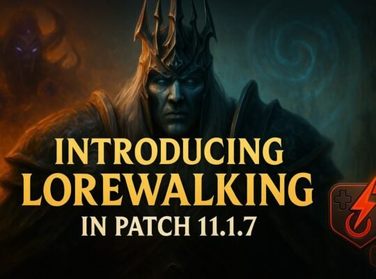 Lorewalking Is Coming in WoW Patch 11.1.7 — And It's Straight Up Blizzard Fan Service