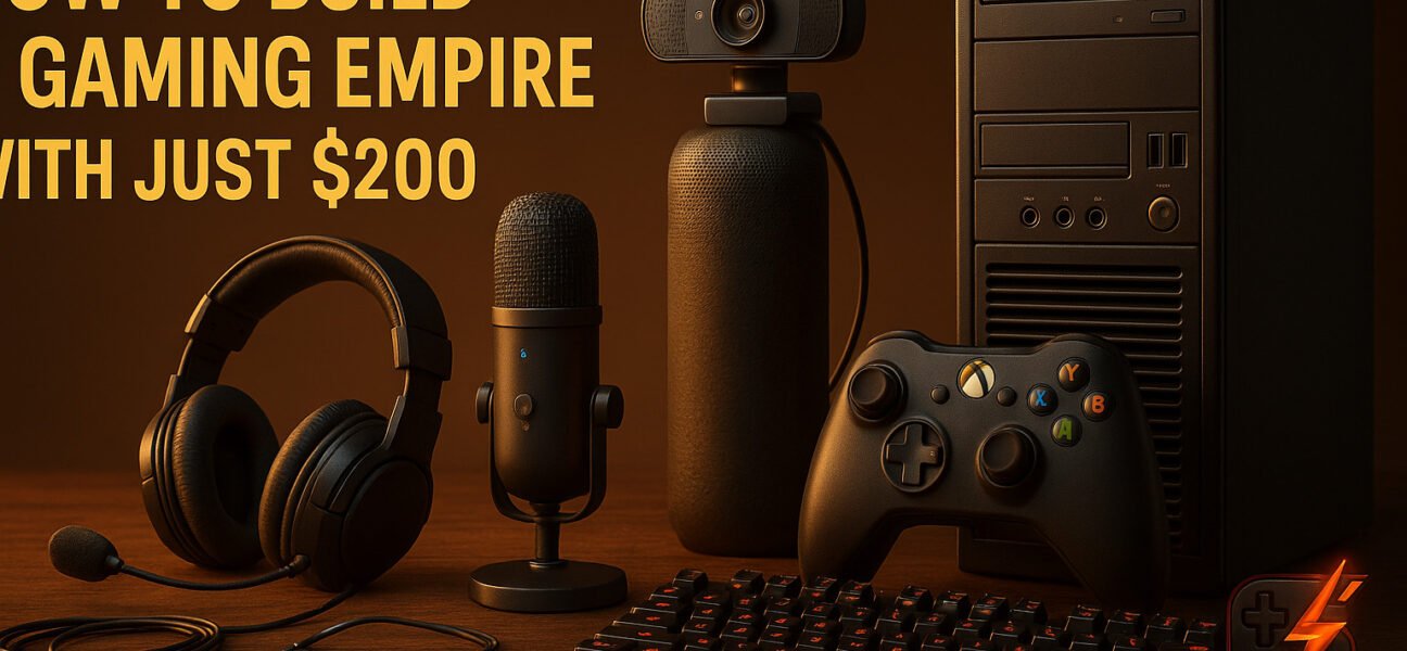 How to Build a Gaming Empire with Just $200: The Broke Gamer's Gear Guide