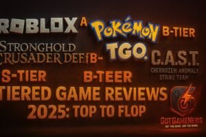 Roblox, Stronghold Crusader DE, Pokémon TCG Pocket, MONOPOLY GO!, and C.A.S.T.