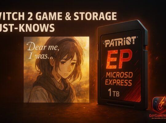 Switch 2 Game & Storage Must-Knows