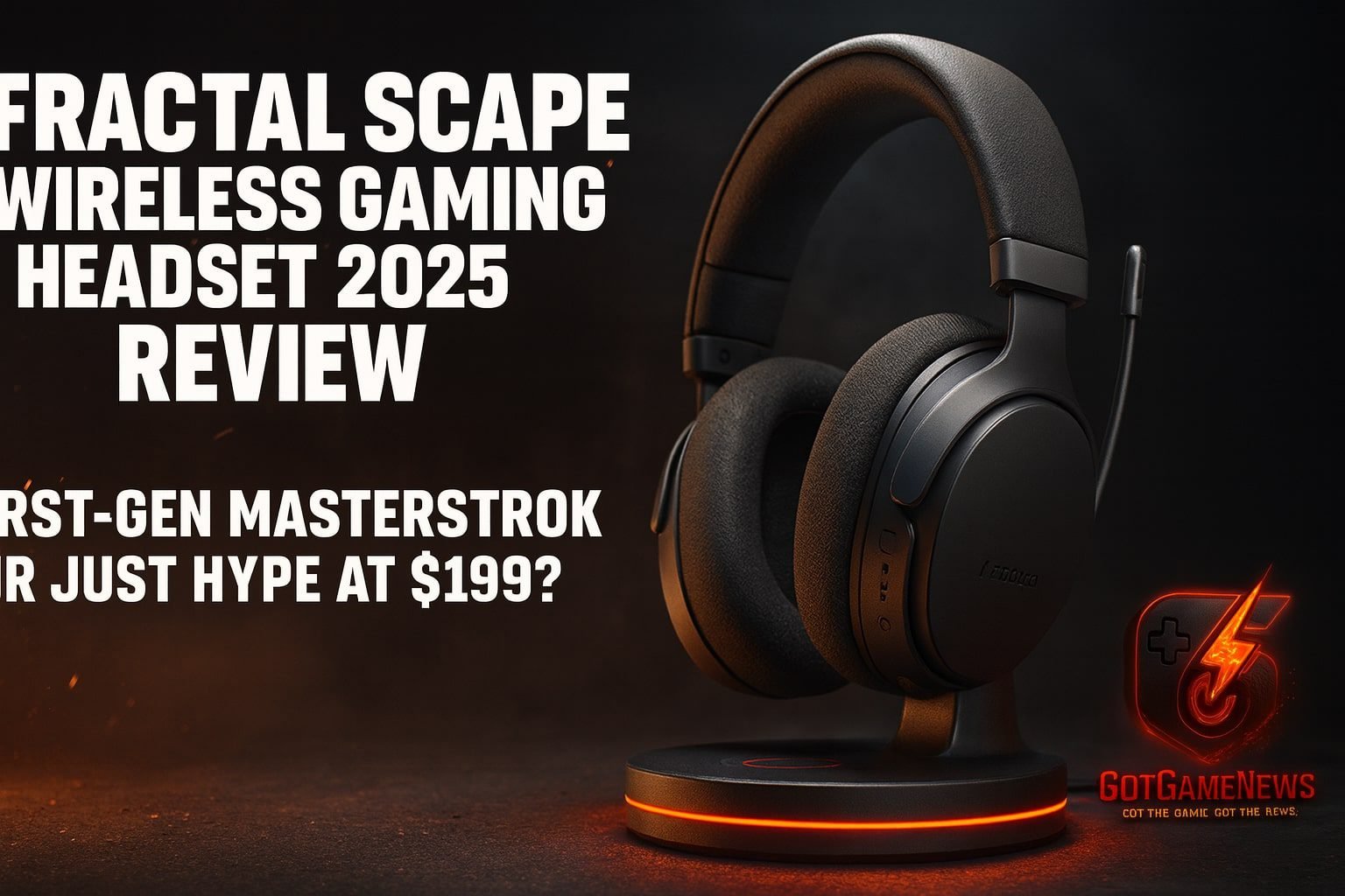 Fractal Scape wireless gaming headset